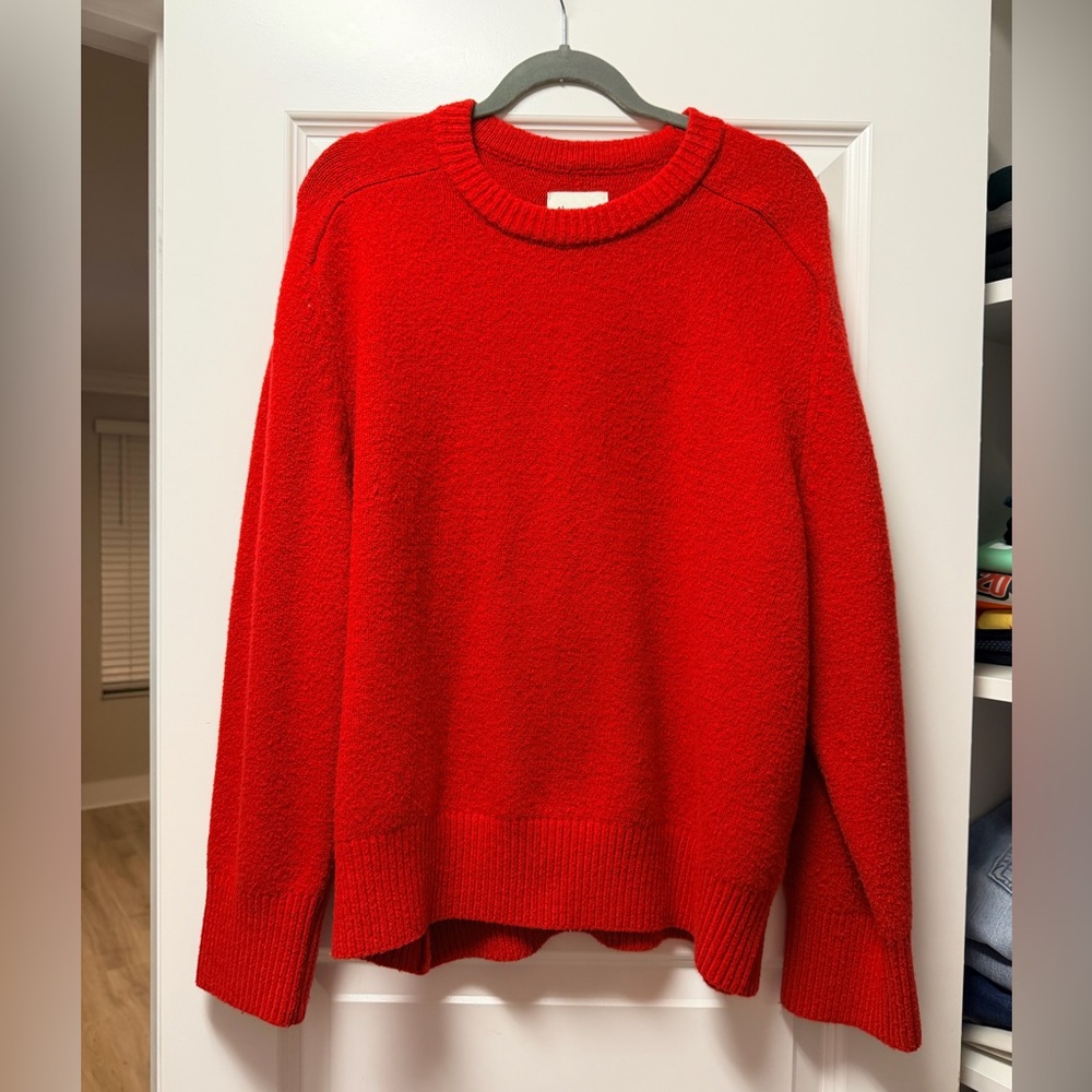 Abercrombie & Fitch Vibrant Red Knit